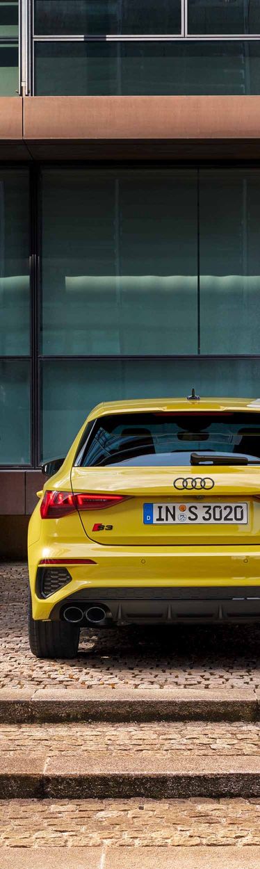 Audi S3 Sportback rear view